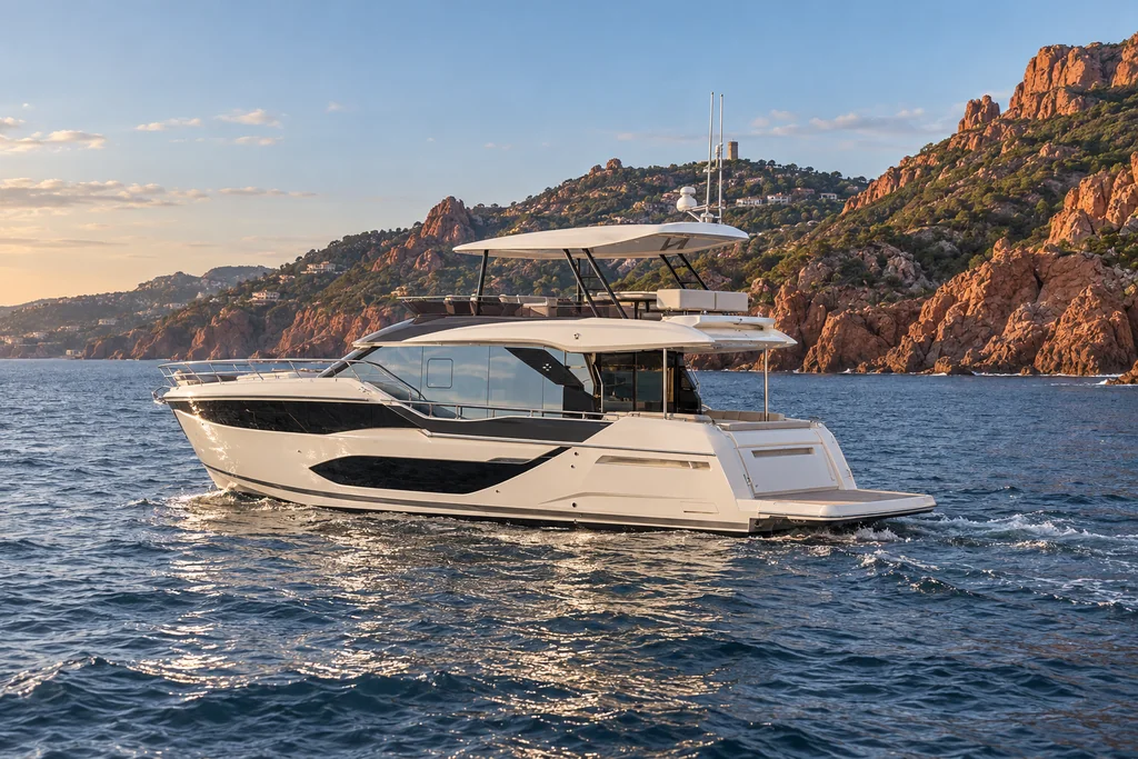 PRESTIGE F5.7 sur la côte de Théoule-sur-Mer